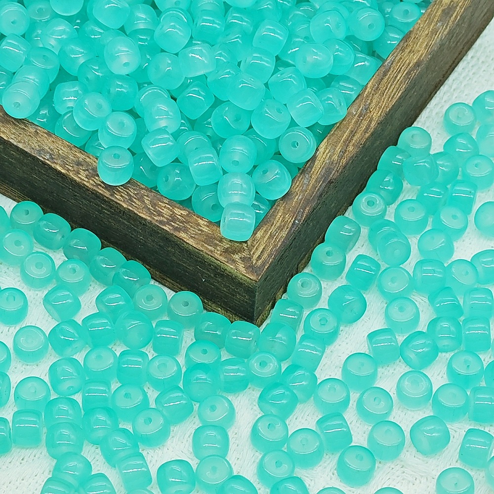أو اسطوانات خرز من الخرز ذات الفتحات الصخرية (6X8mm) تلعب لعبة اللؤلؤ الخرز (DYY) undefined