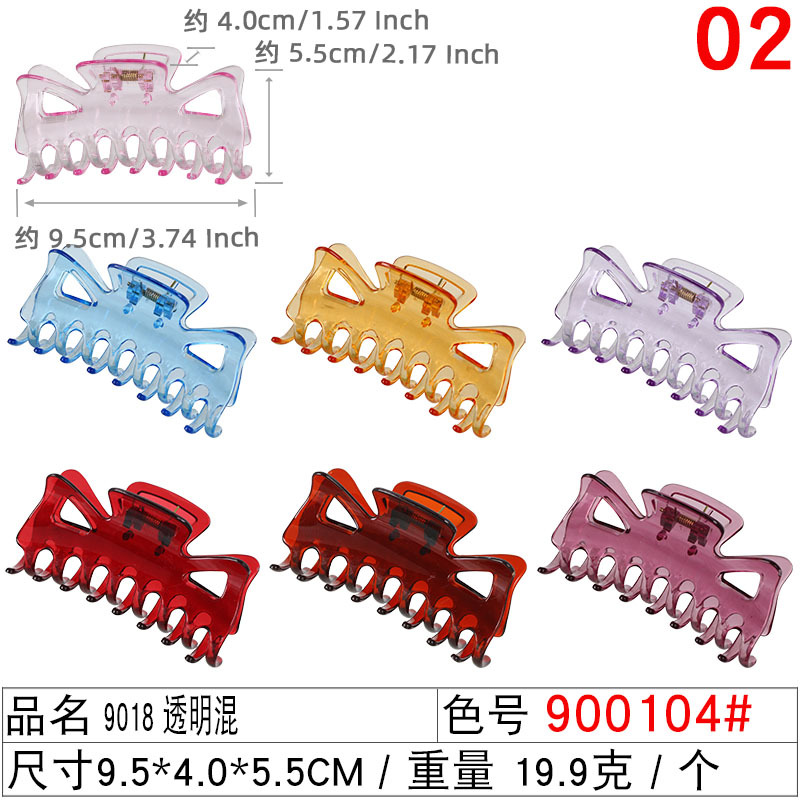 Spring and summer ladies' bath clips, large, medium and small wig accessories, grab clips wholesale, high ponytail hairpins and hair clips undefined