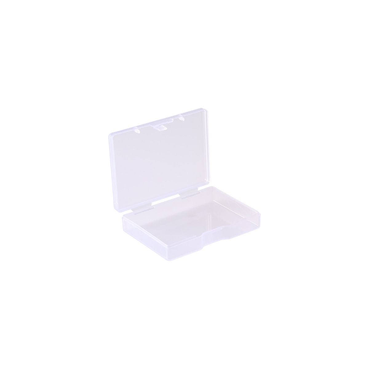 长方形塑料透明小盒子 跨境17mm高塑料扁盒高透明PP塑料收纳盒 Item Picture
