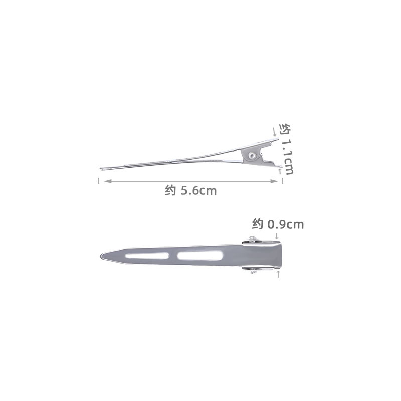 Hand-pushed corrugated flat-mouth hair straightener, bun hair straightener, duckbill straightener, medium-sized long-mouth perm, 6 cm single-fork zoned hair straightener for women Application Scenario