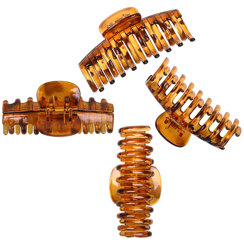 Amazon's best-selling hair clips, large coil hair clips, Korean version bath hair clips, 9cm, 11cm, 13cm adult face wash clips Specification image