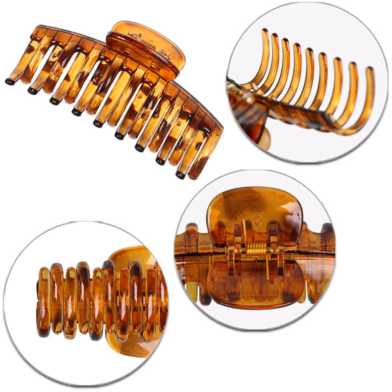 Amazon's best-selling hair clips, large coil hair clips, Korean version bath hair clips, 9cm, 11cm, 13cm adult face wash clips Application Scenario