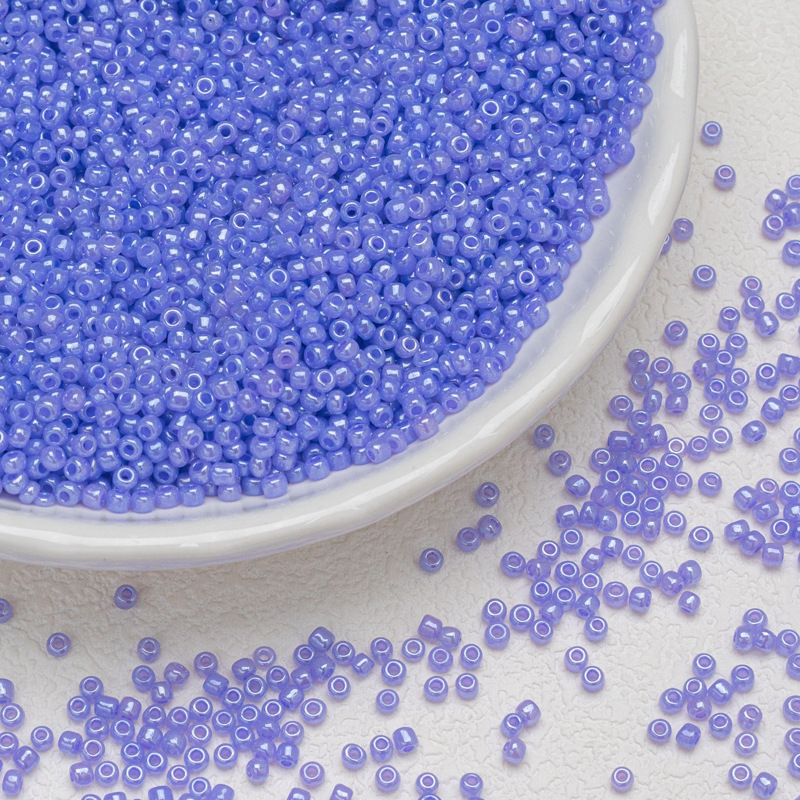 3mm colored candy, glass, rice beads, cream beads, diy handmade materials, loose beads, bracelet, necklace, small accessories, beading undefined