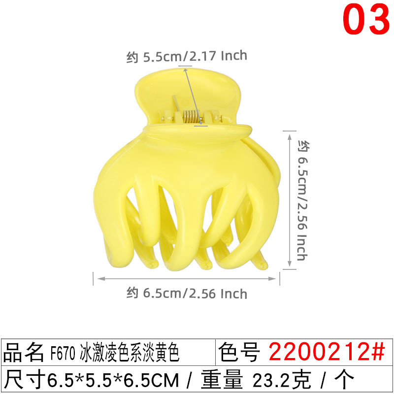韩版网红风领结款抓夹 8公分橡皮漆工艺夏季热销大发卡学生洗澡夹 undefined
