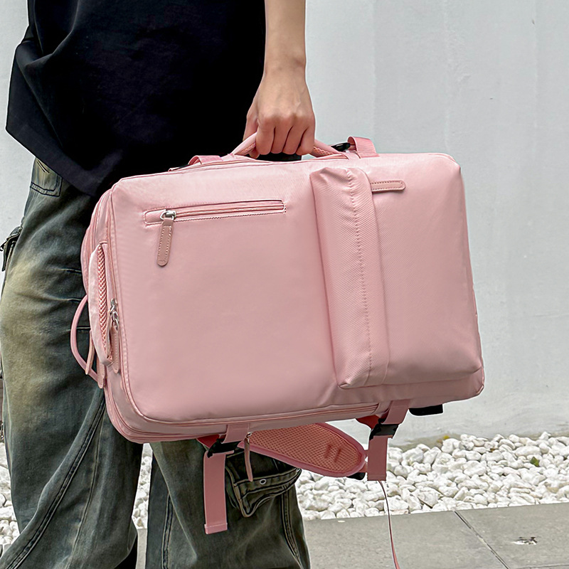 Wholesale short-distance hand-held hiking bags, dry-wet separation bags, large-capacity sports and fitness bags, and trendy cross-country hiking bags details Picture