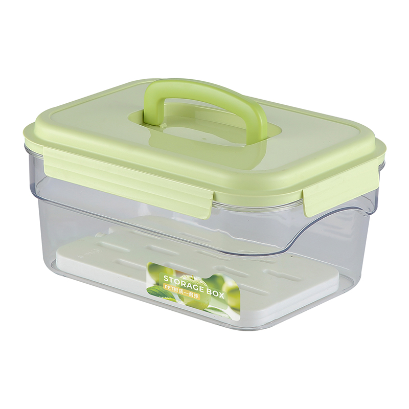 【CL】25Q4#8549-8550-8552-8556 Berna Portable Sealed Storage Box Green/Khaki Clear pic 14