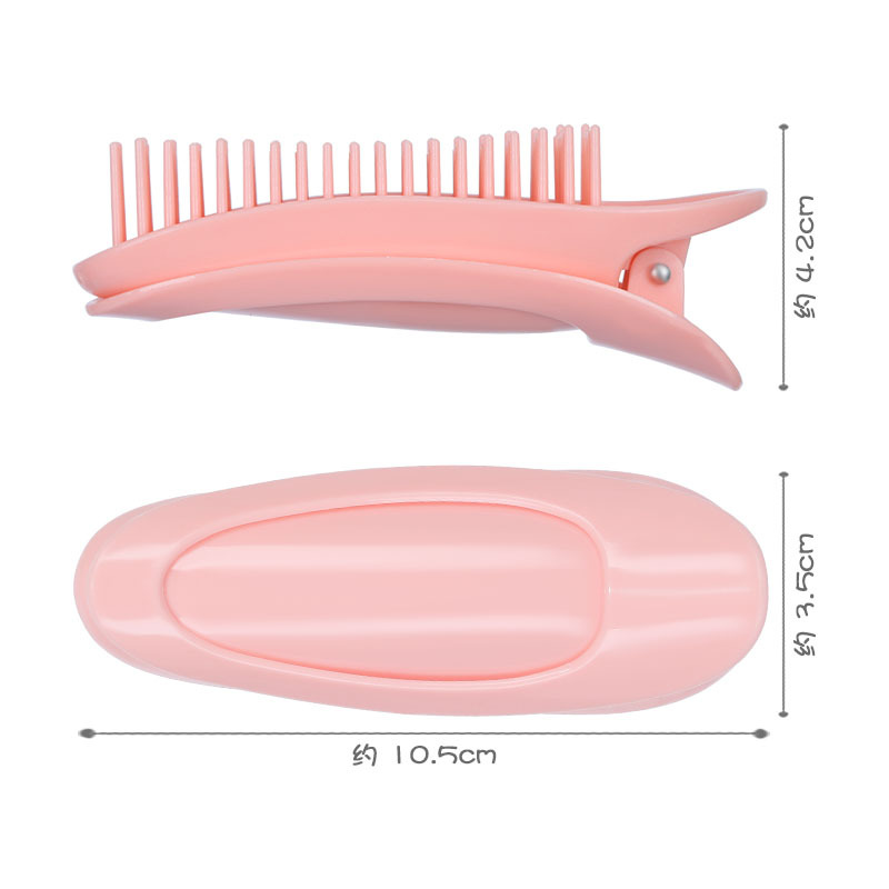 Hair root voluminous clip, ladies' top styling curling hair, voluminous bangs clip, high skull top magic hair accessory Specification image