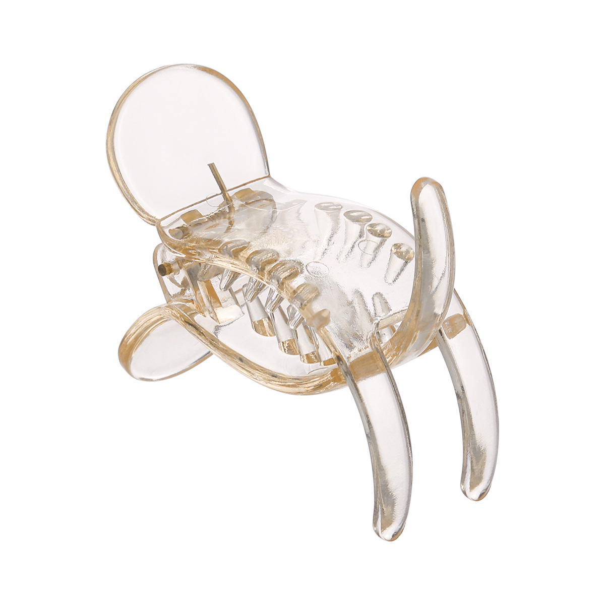 2+1 Korean bun Hair clip, DIY accessory for the back of the head, large plastic hair clip, three-toothed hair clip Item Picture