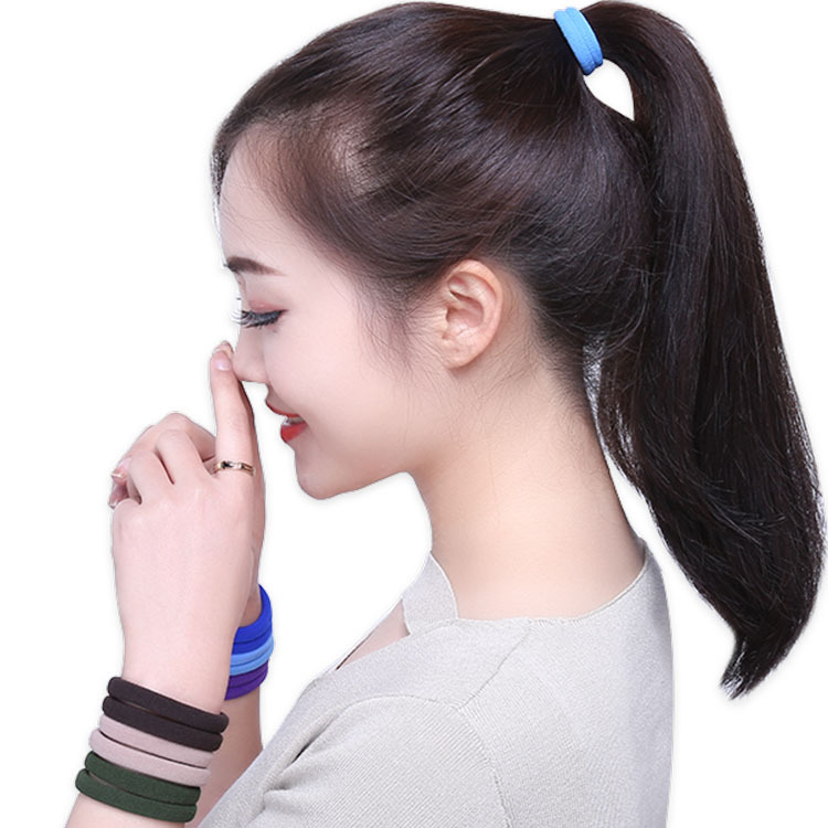 Korean version bird bag children's hair band diy baby headband 2.5cm zipper bag seamless high bullet loop 100 pieces details Picture