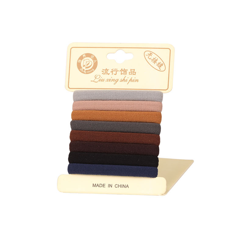 Zero-pressure, zero-restraint towel band, high-elasticity and durable hair tie, no damage to hair, rubber band hair band, hair tie for women Item Picture