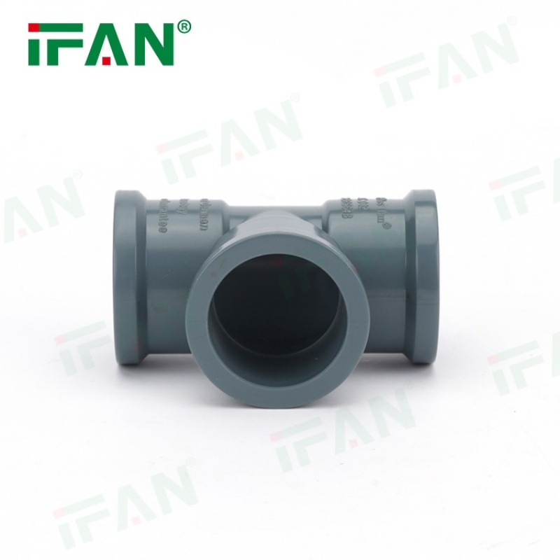 Plastic Pipe Manufacturer Wholesale CPVC Pipe Fitting Tee Specification image