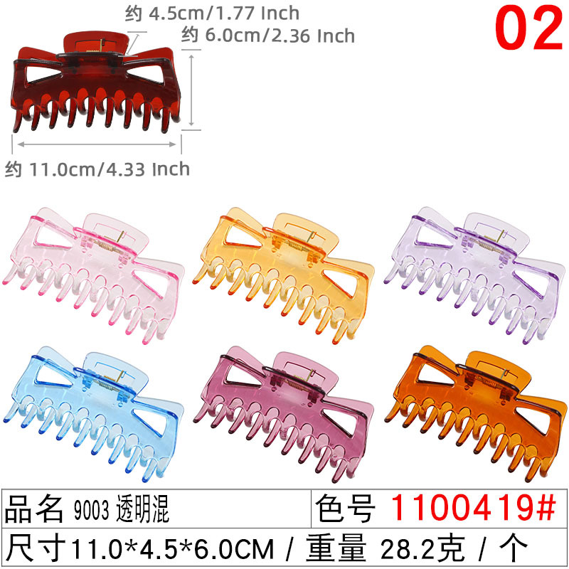 Spring and summer ladies' bath clips, large, medium and small wig accessories, grab clips wholesale, high ponytail hairpins and hair clips undefined