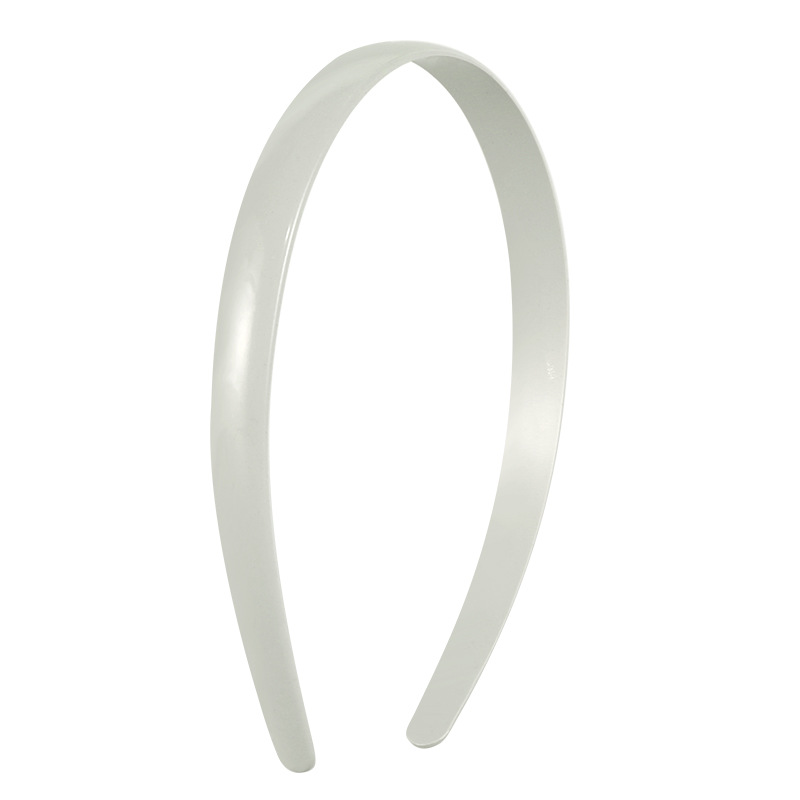 Factory direct sales of diy white 2.0cm hair bands, cross-border best-selling plastic-wrapped fabric hair fasteners, accessories and materials batch Item Picture