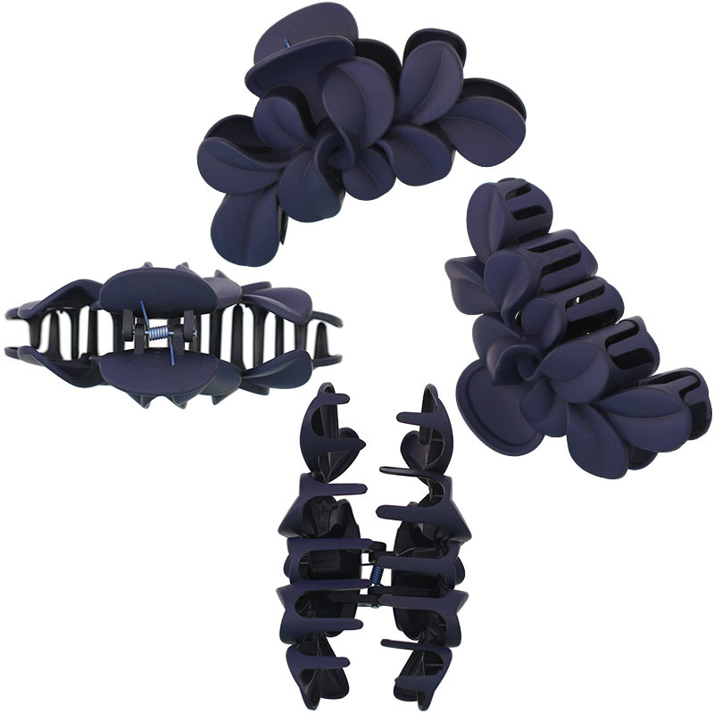 Direct sales from the manufacturer of large-sized leaf, large-claw, large-volume, multi-strand hair gripper from Europe and America. 13CM lady's strange hand for women details Picture