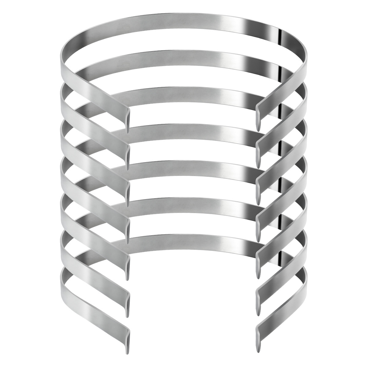 1cm metal hair band diy accessories, face wash hair band, hair band, Korean-style cute girl headband, hair clip accessories Application Scenario
