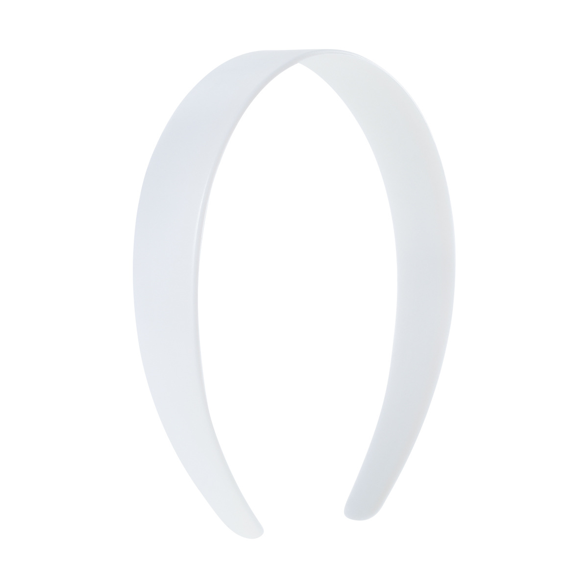 Plastic hairband headband accessories in multiple sizes, flat on both sides, Super diy hairband base plate, fully wrapped hair accessory material Item Picture