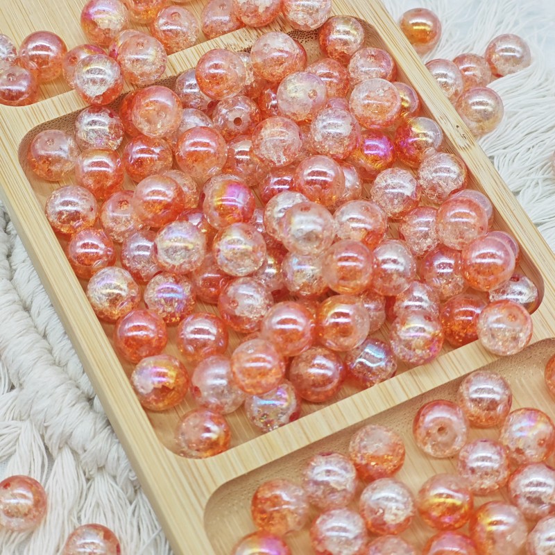 New 10mm electroplated AB colored jade broken bead bracelet, DIY handcrafted bead accessories, wholesale of glass and glass beads undefined