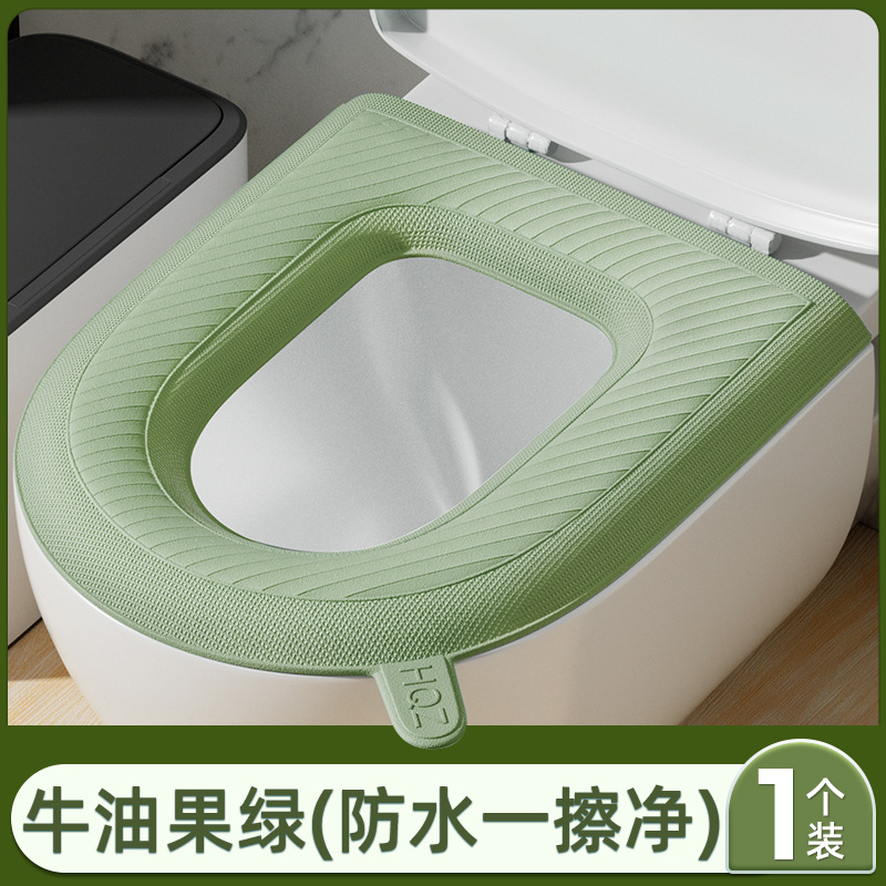 Toilet seat cover, household all-season universal foam ring, silicone toilet seat cover, toilet seat cover, waterproof and washable toilet seat cover wholesale undefined