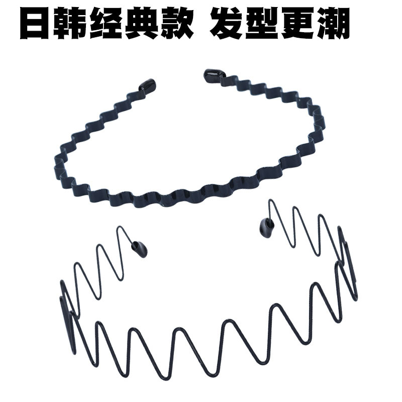 Korean hair bands and headwear, simple toothed headbands, hair clips for makeup and face washing, hair bands, combs, long-toothed anti-slip hair holes, hair bands Application Scenario