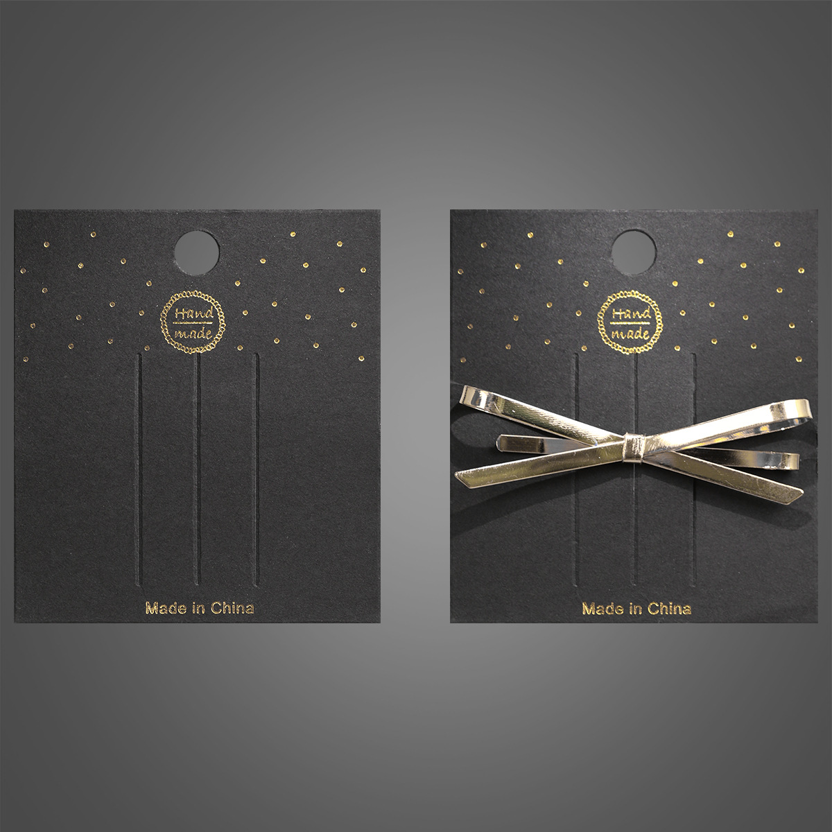 Jewelry cards, hair accessories, headwear packaging materials Made in China, wholesale of adult and children's hair clips and cardstock full image