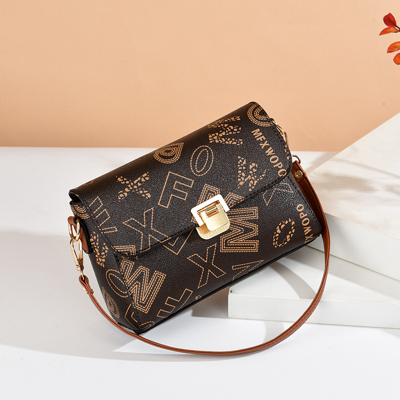 Summer versatile and high-quality women's bag, 2025 new trendy single-shoulder bag, soft leather small bag, crossbody bag, lightweight women's bag Specification image