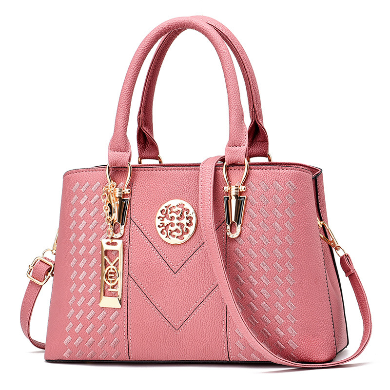 2025 Large-capacity handbag, trendy and fashionable women's bag, middle-aged mother's bag, high-end, elegant and versatile, single-shoulder crossbody bag undefined