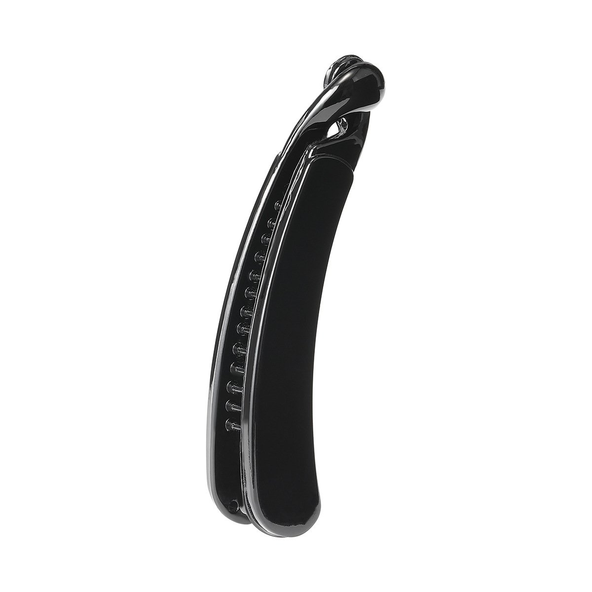 A new minimalist, seamless and high-end 8cm banana hair clip with a small volume and a ponytail vertical clip for diy, elegant hair accessory for the back of the head Item Picture
