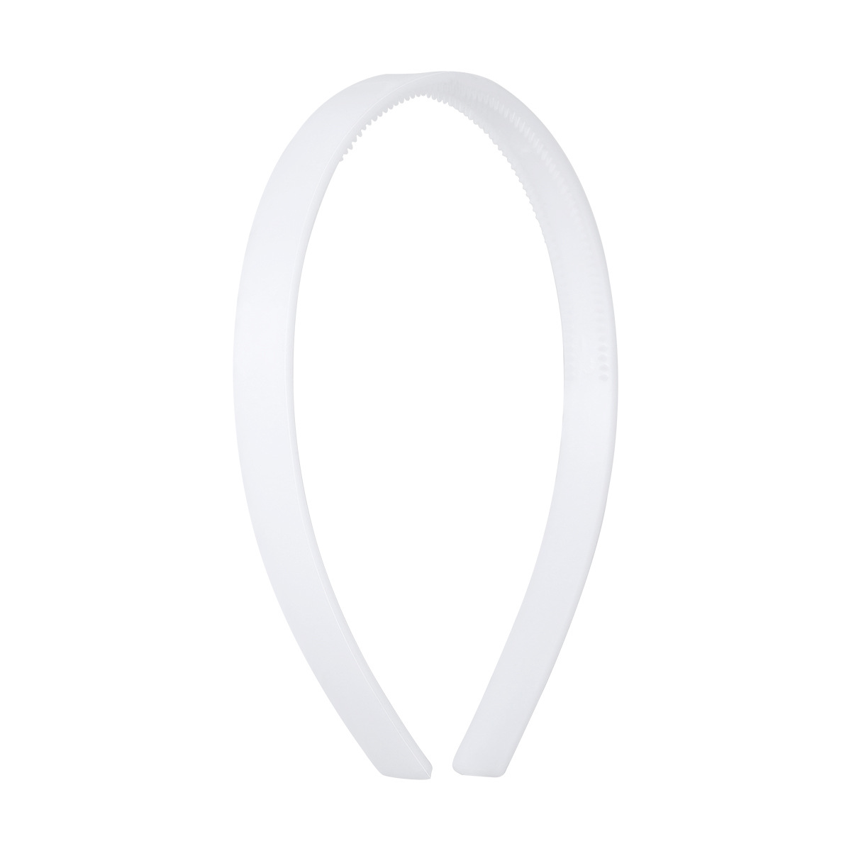 abs plastic roughcast hair bands, large, medium and small sizes, toothed hair band base blanks, staircase teeth, pointed teeth, multi-specification head buckles diy Item Picture