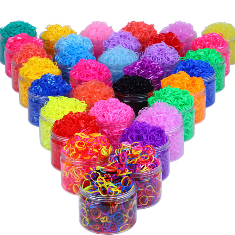 Disposable rubber band for women's hair ties, black high-elasticity hair bands, adult and children's hair ties and headwear Item Picture