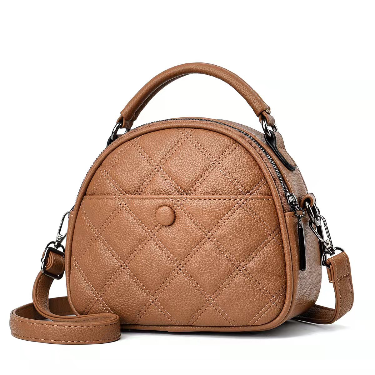 Korean-style trendy women's single-shoulder bag, versatile new spring and summer crossbody bag, handbag, elegant women's bag, small bag full image