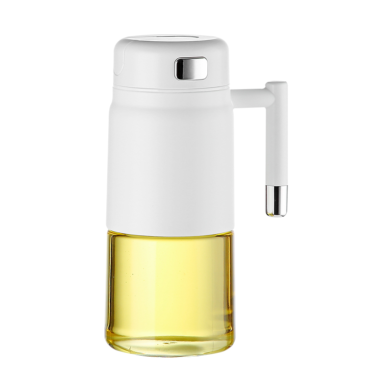 (CL) 25Q4#8252 радужный самооткрывающийся стеклянный масляный бак (700ml) белый/хакицин pic 16