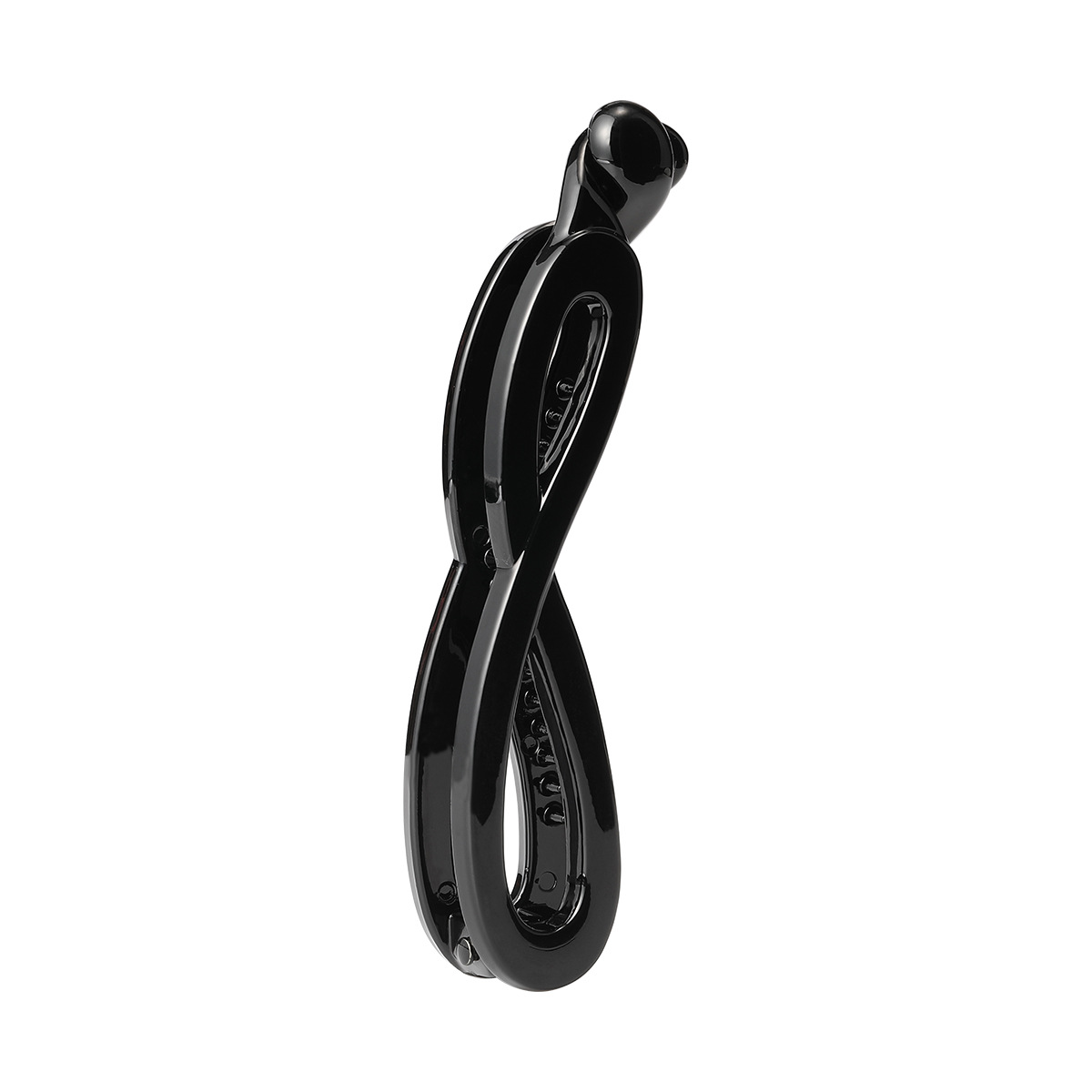 New large-sized 8-shaped banana hairpin, simple and retro ponytail hairpin, women's vertical hairpin, versatile high ponytail Item Picture