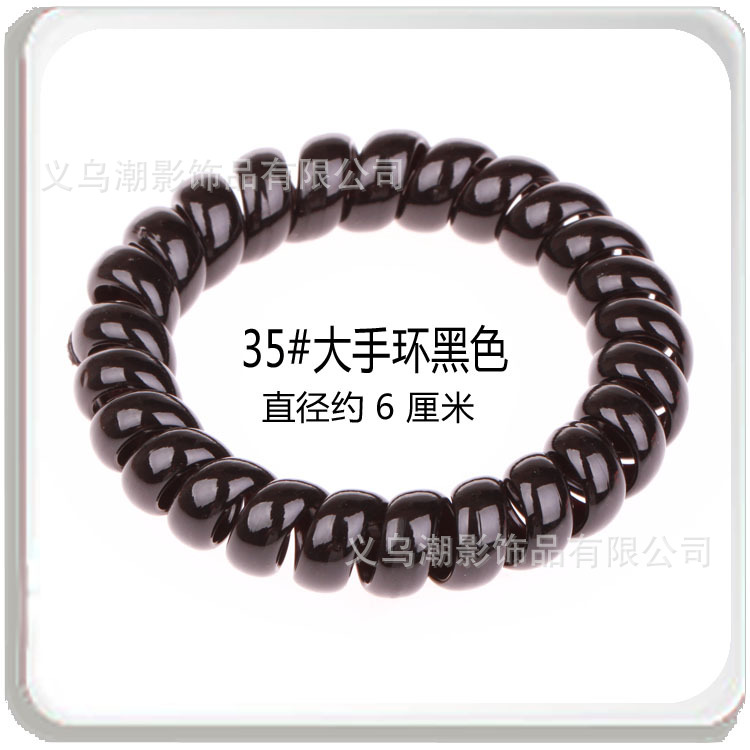 Autumn and winter new products: Purple wisteria telephone line hair band, milk purple elastic band, women's hair tie, and purple leather band accessories undefined