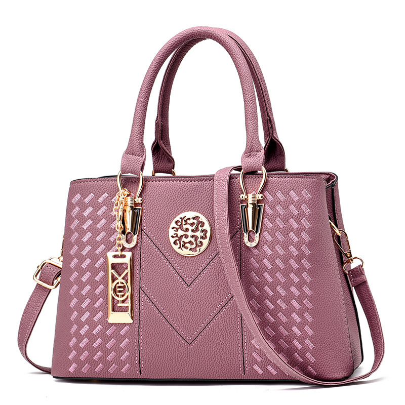 2025 Large-capacity handbag, trendy and fashionable women's bag, middle-aged mother's bag, high-end, elegant and versatile, single-shoulder crossbody bag undefined