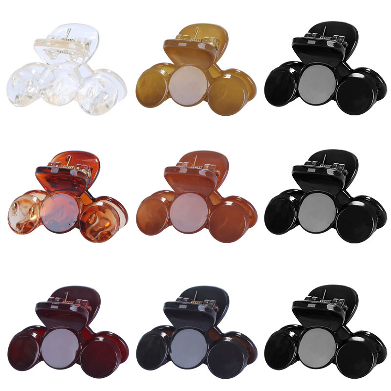 DIY hair accessories with cream glue: three-and-a-half-circle mini gripper, five-and-a-half-circle 10-centimeter large hair clip, shark clip Specification image