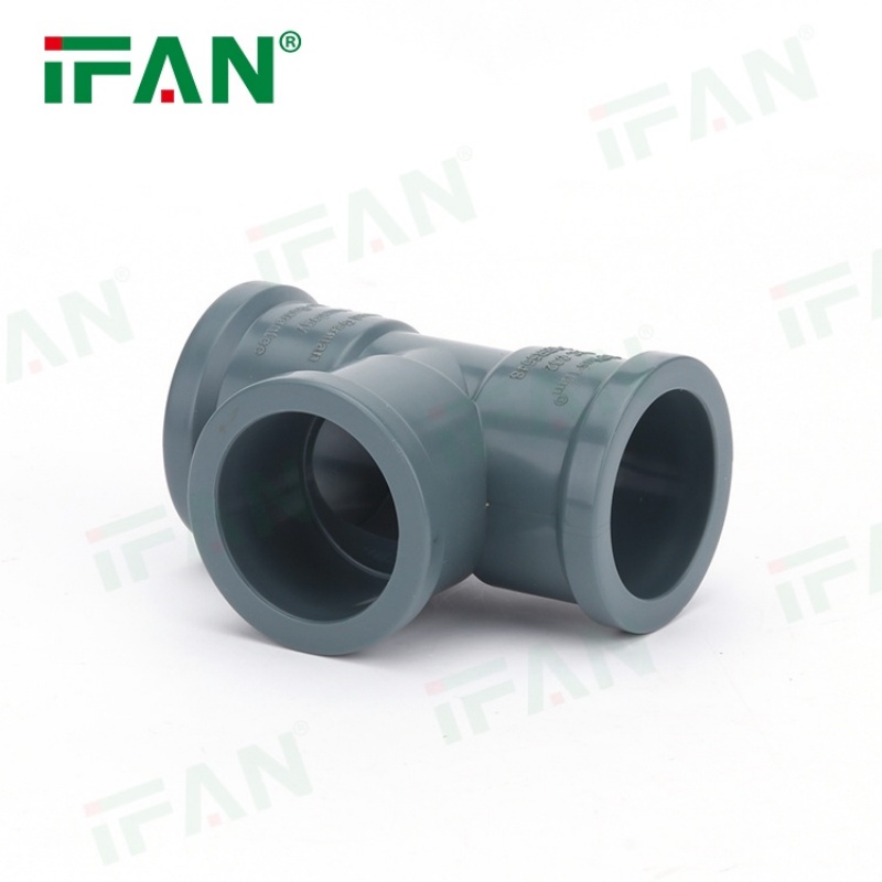 Plastic Pipe Manufacturer Wholesale CPVC Pipe Fitting Tee details Picture