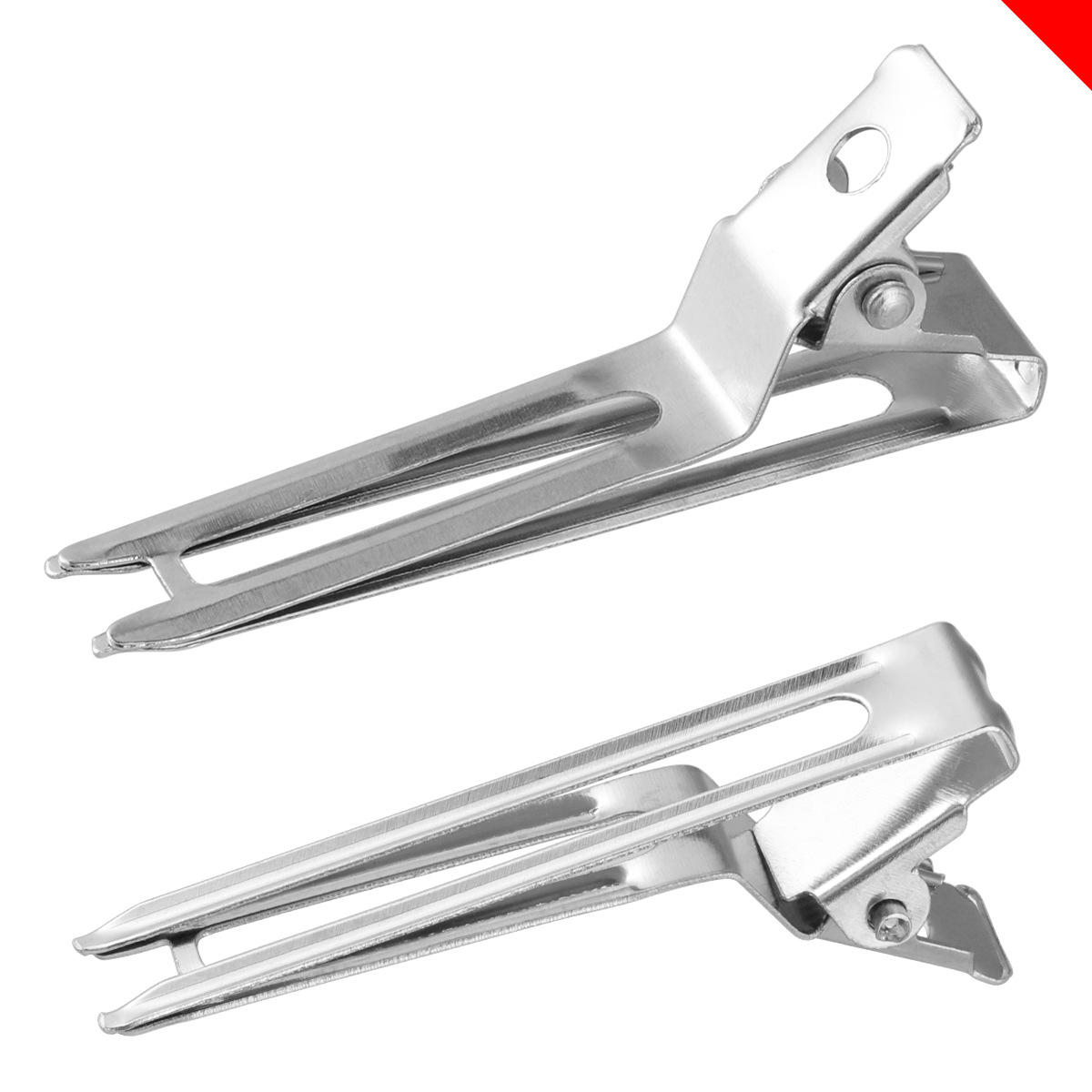 Chao Ying positioning clip, small steel clip, hair clip, zoned clip, water wave, curly hair, duckbill, large, medium and small, fluffy clip