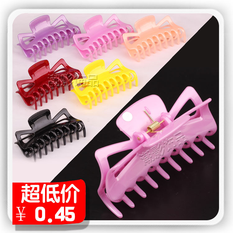 Spring and summer ladies' bath clips, large, medium and small wig accessories, grab clips wholesale, high ponytail hairpins and hair clips full image