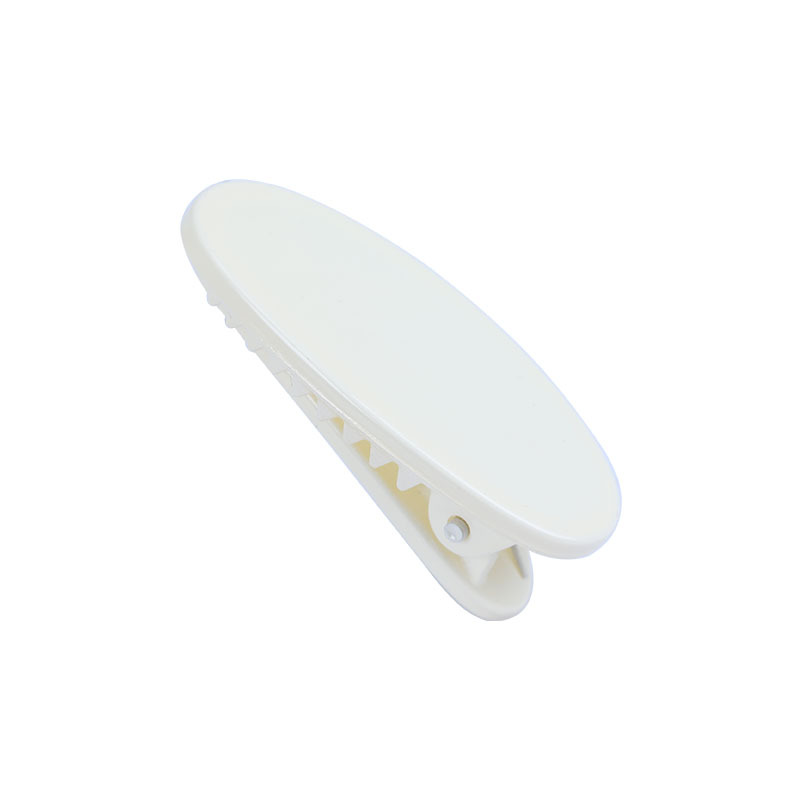 diy accessory: Oval duckbill clip, transparent candy-colored hair clip, cream glue material, handcrafted hair accessory Item Picture