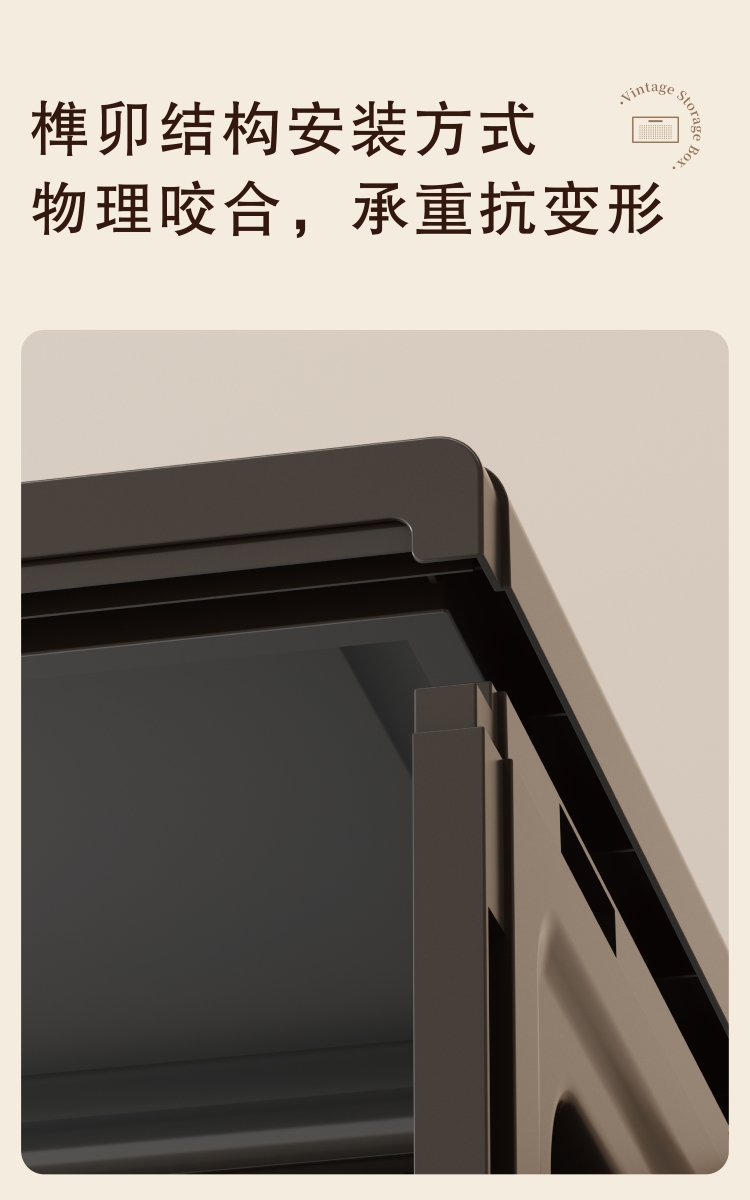 【CL】26Q2#2071-1/3-2072-1/3-2073-1/3 Imitation rattan folding cabinet pic 9