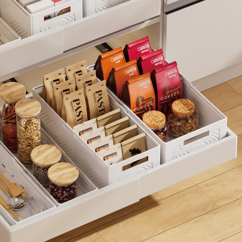 【CL】26Q2#3301-1-2-3 Retractable storage box details Picture