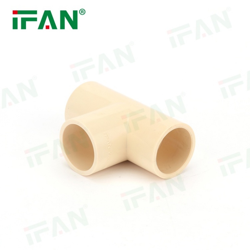 IFAN OEM Durable Corrosion-Resistant CPVC Pipe Fitting Tee Specification image