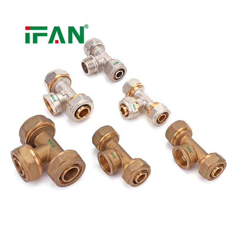 IFAN Good Price Brass Compression Fitting 16mm-32mm Specification image