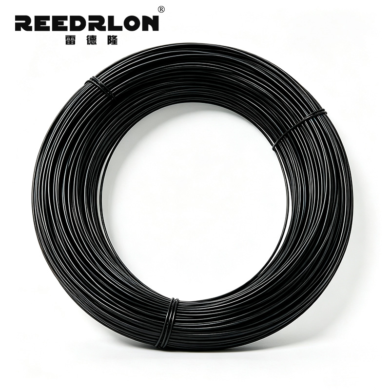 Black iron wire, 1.2mm, 1.25kg*5pcs, inner plastic and outer hemp details Picture