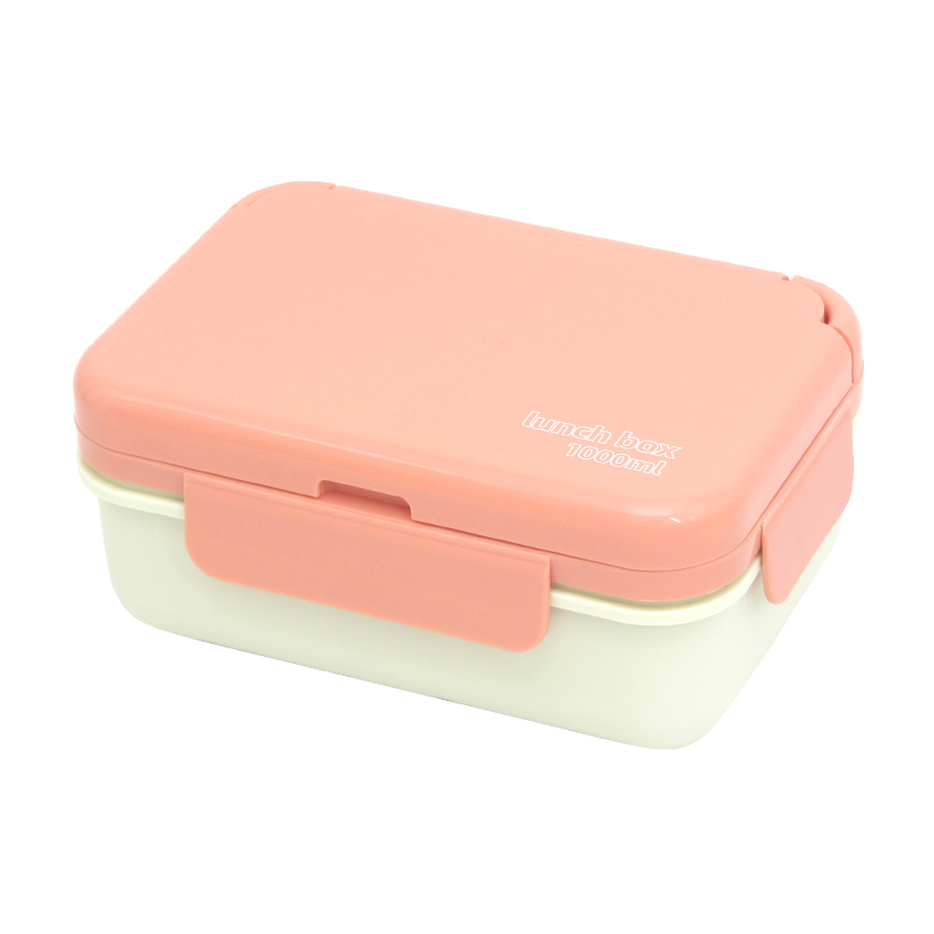 【OSEO】26Q2#N938 Colorful compartmentalized lunch box, simple student preservation box, mixed tableware pic 2