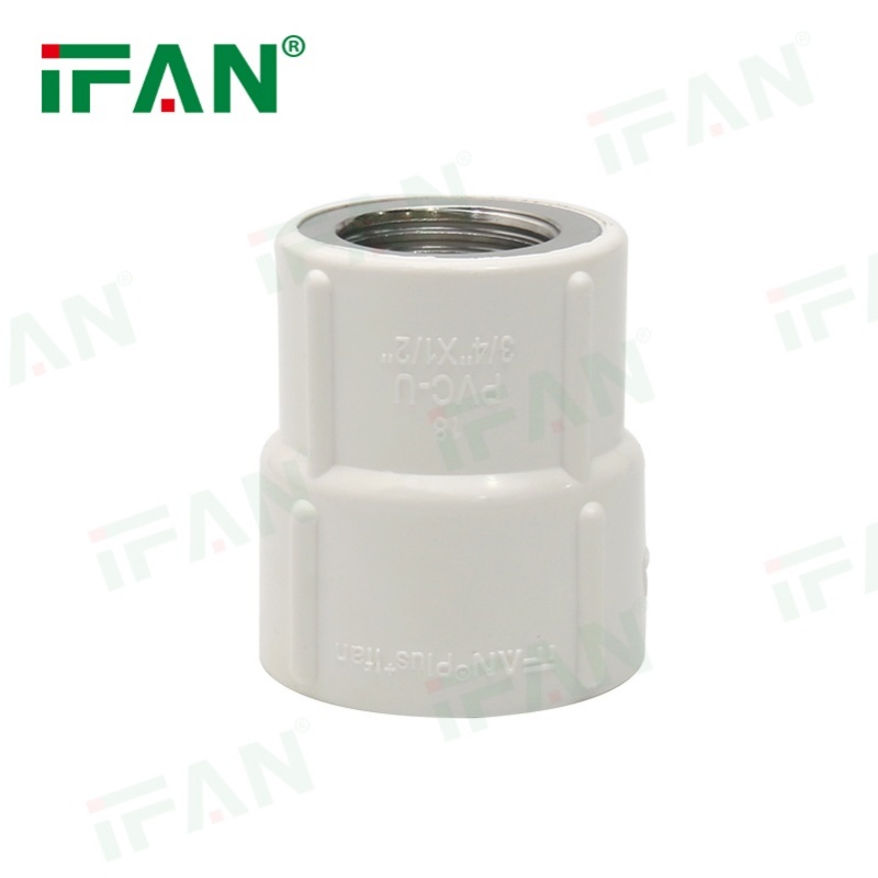Factory Wholesale UPVC Pipe Fittings Brass Female Adapter Specification image