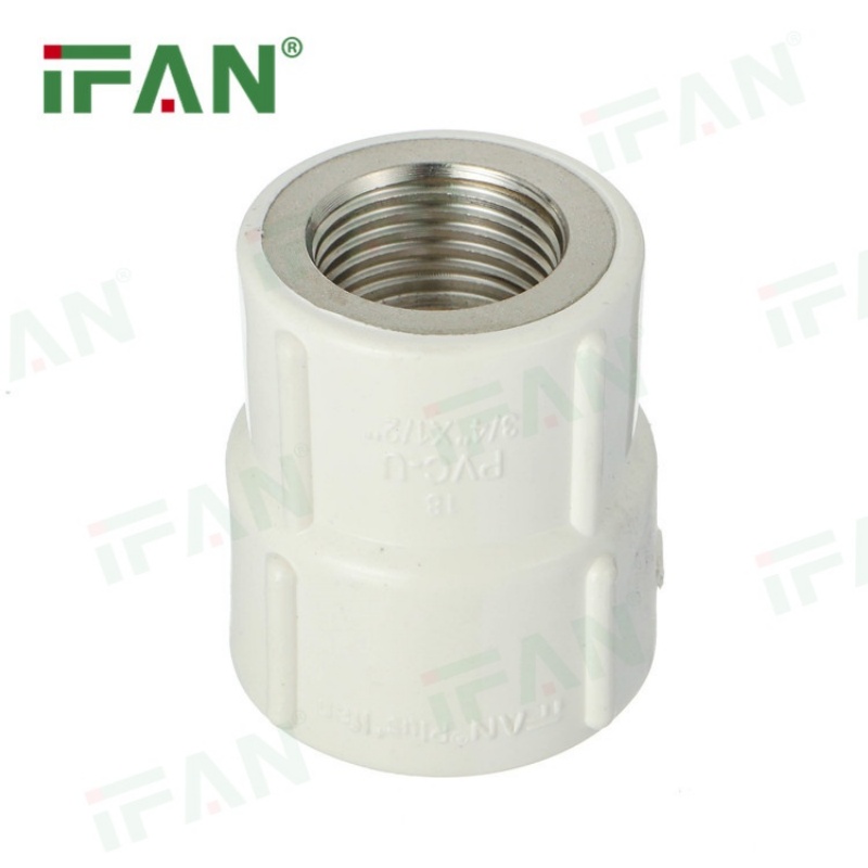 Factory Wholesale UPVC Pipe Fittings Brass Female Adapter