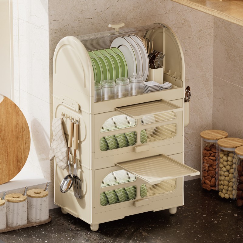 【CL】26Q2#8305-2-3 Folding bowl cabinet Specification image