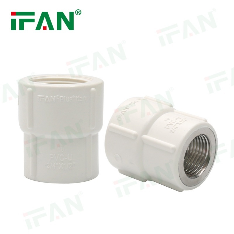 Factory Wholesale UPVC Pipe Fittings Brass Female Adapter details Picture