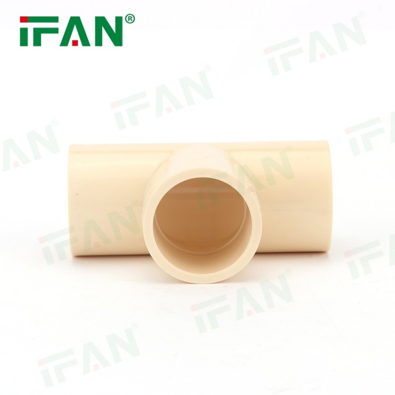 IFAN OEM Durable Corrosion-Resistant CPVC Pipe Fitting Tee Item Picture